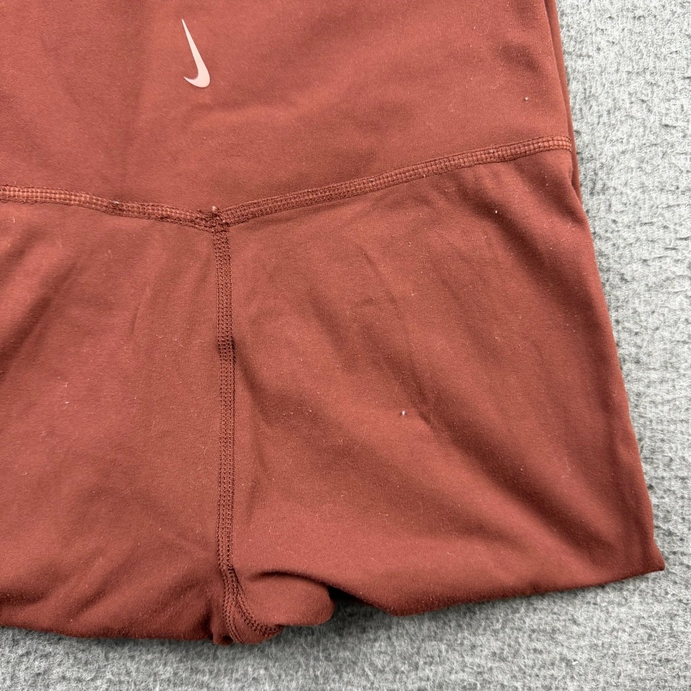 Nike Dri-FIT Women's M Medium‎ High Waisted Leggings Cedar Brown CJ3801-273 - Picture 11 of 14